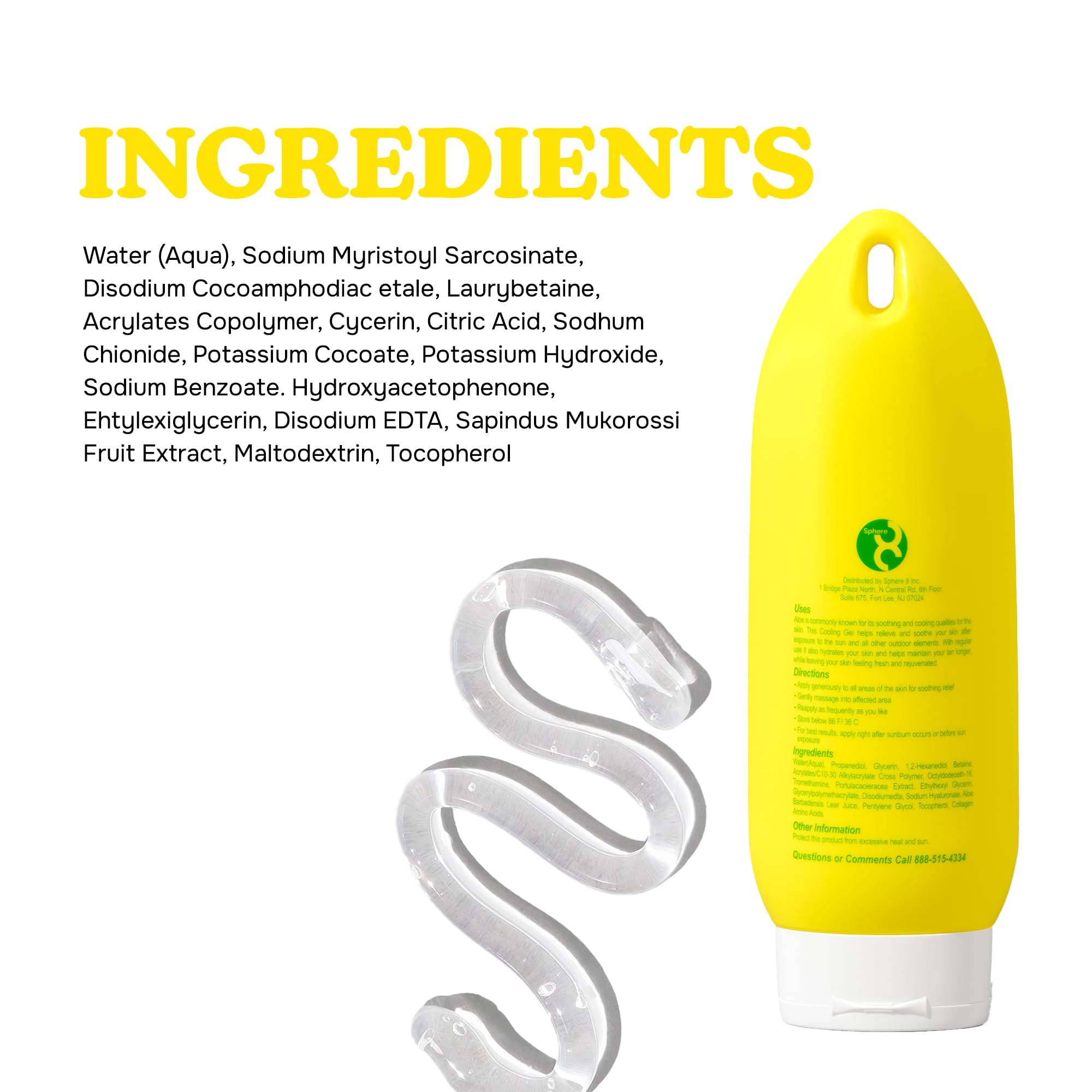 LIFEGUARD After Sun Aloe Gel - Cooling and Soothing Aloe Gel for After Sun Care and Sunburn Relief, Instant Hydration and Moisturizer, Lightweight Texture - 8 fl. oz. - Image 7