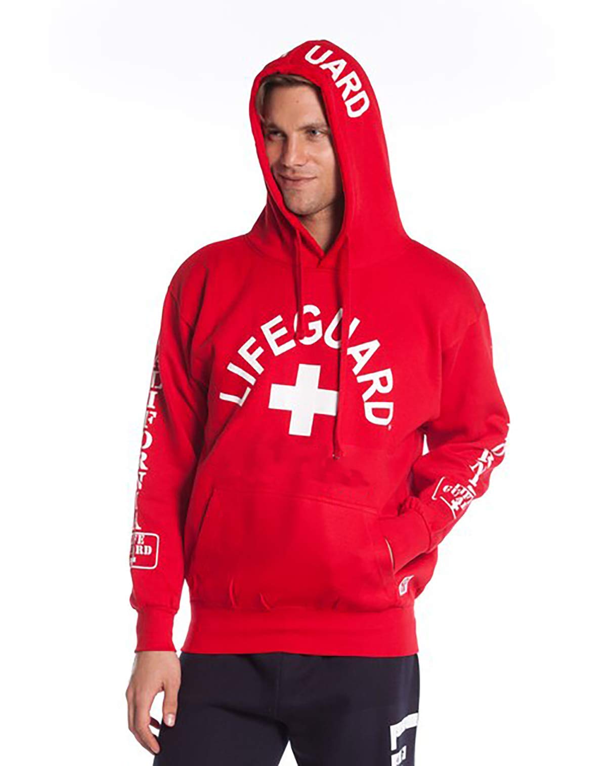 LIFEGUARD Men's West Coast Hoodie Sweatshirt Authentic