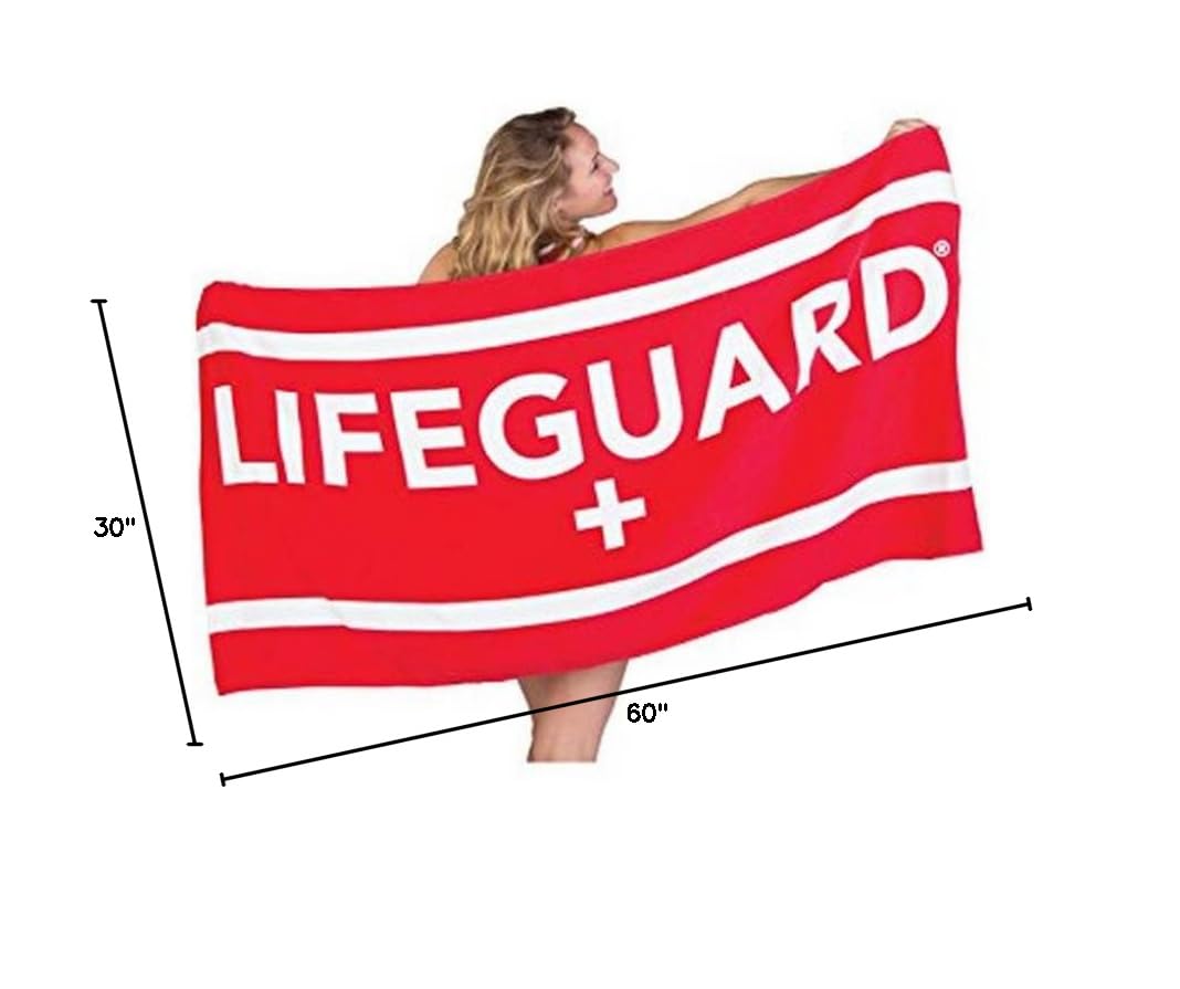 LIFEGUARD Officially Licensed Beach Towel Large Lightweight - Ideal for Beach, Pool, Outdoors and Camping - Image 4