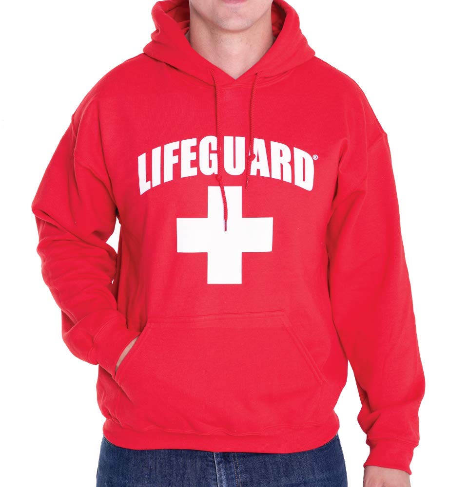 LIFEGUARD Officially Licensed First Quality Pullover Hoodie Sweatshirt Apparel Unisex for Men Women