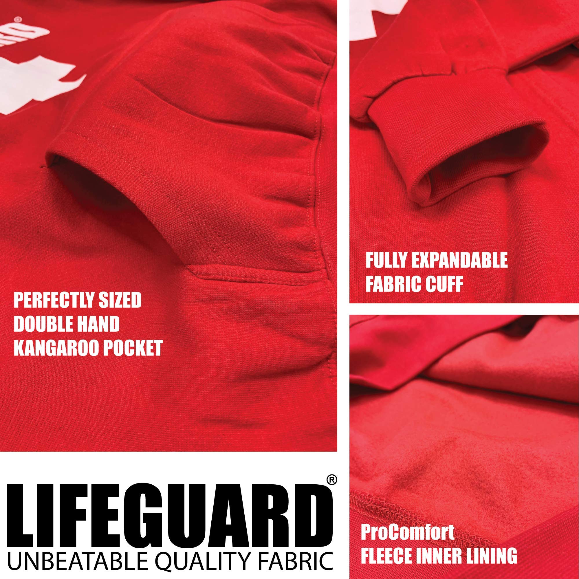 LIFEGUARD Officially Licensed First Quality Pullover Hoodie Sweatshirt Apparel Unisex for Men Women - Image 2