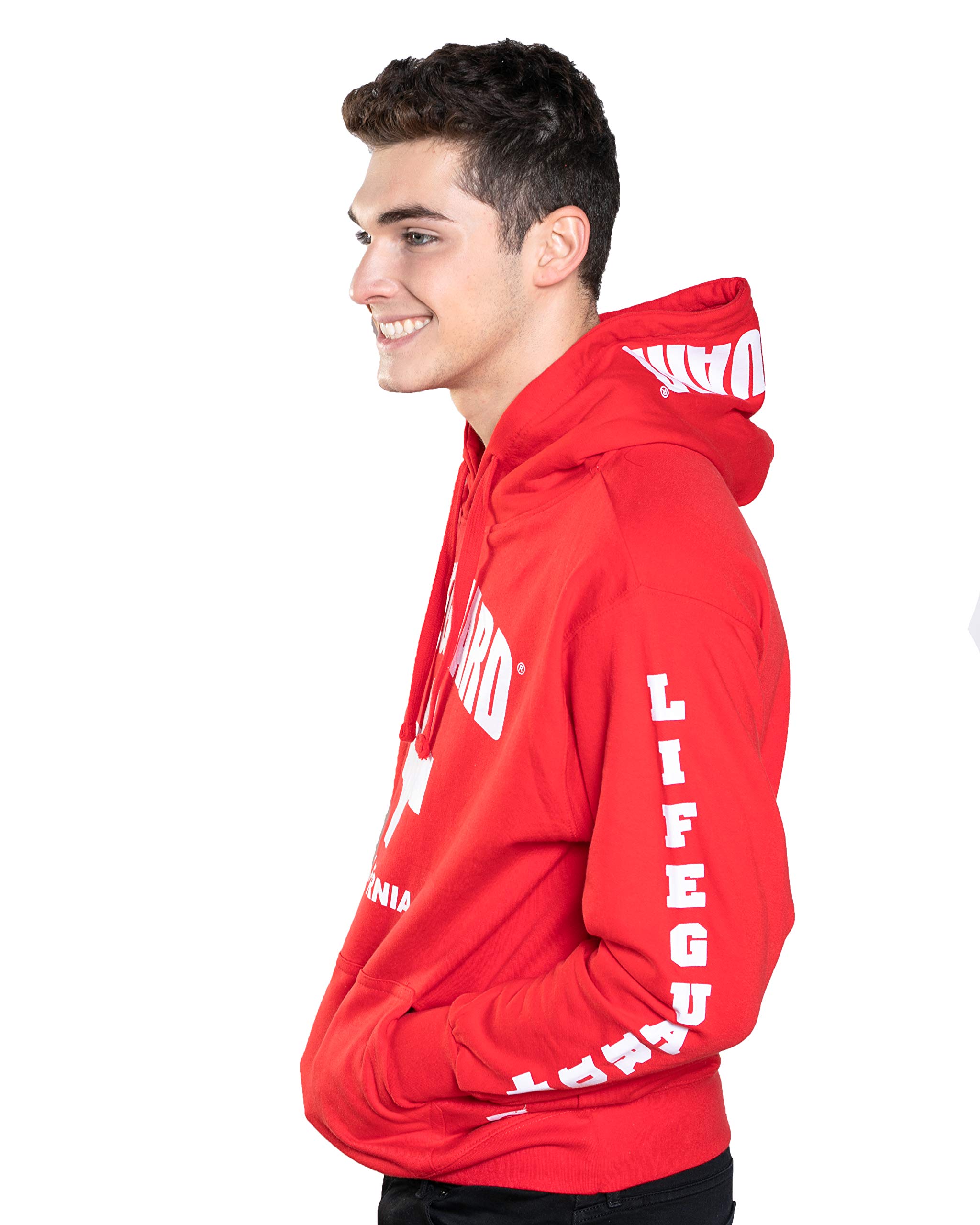 LIFEGUARD Officially Licensed Guys California Printed Pullover Hoodie | Mens Hooded Sweatshirt - Image 3