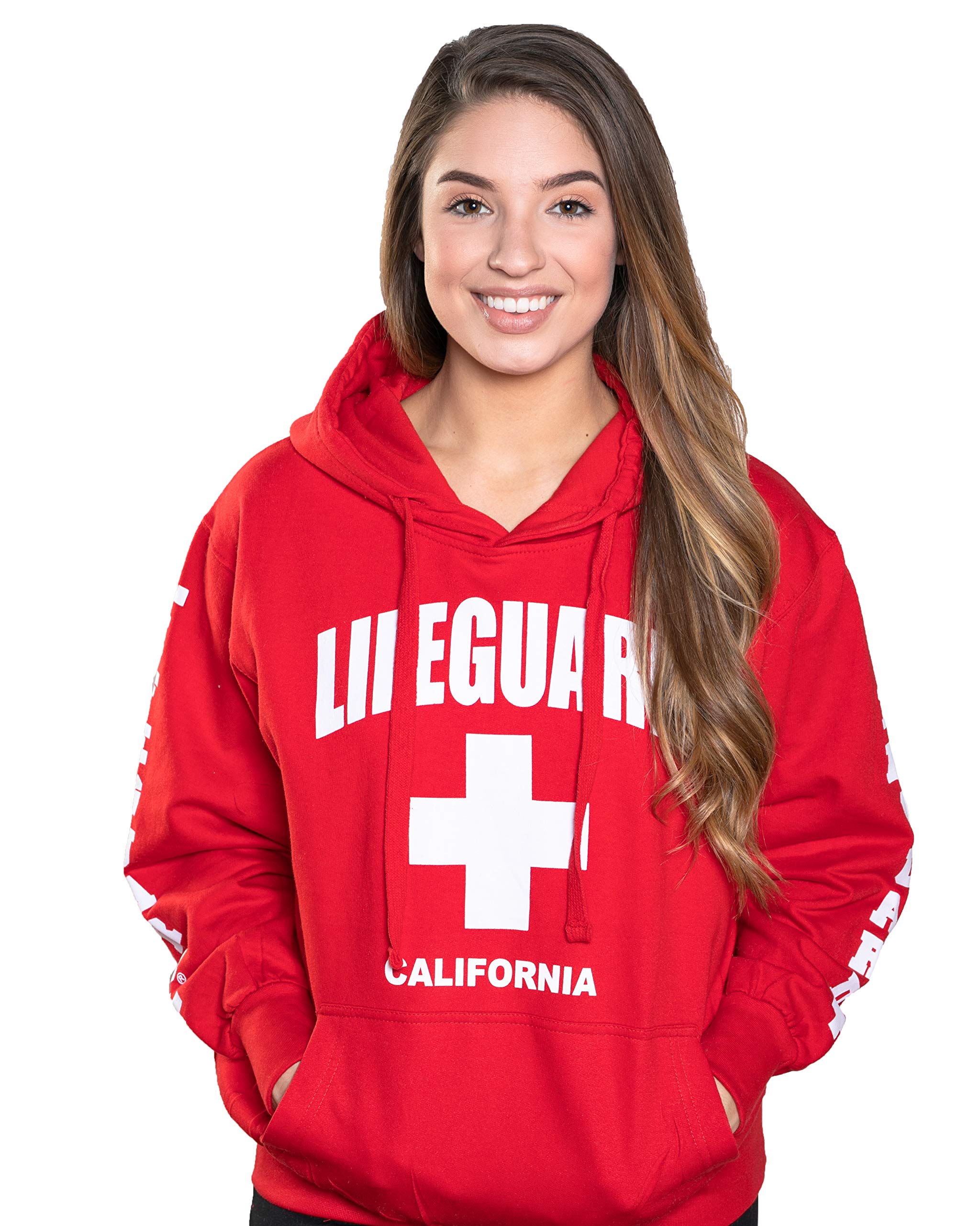 LIFEGUARD Officially Licensed Ladies California Hoodie Sweatshirt Apparel - Image 2