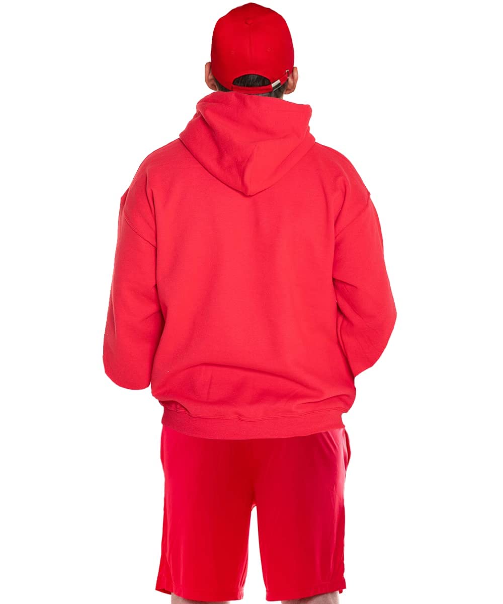 LIFEGUARD Officially Licensed Mens Halloween Costume Combo Pack Hoodie, Shorts, Hat, Fanny Pack - Image 4