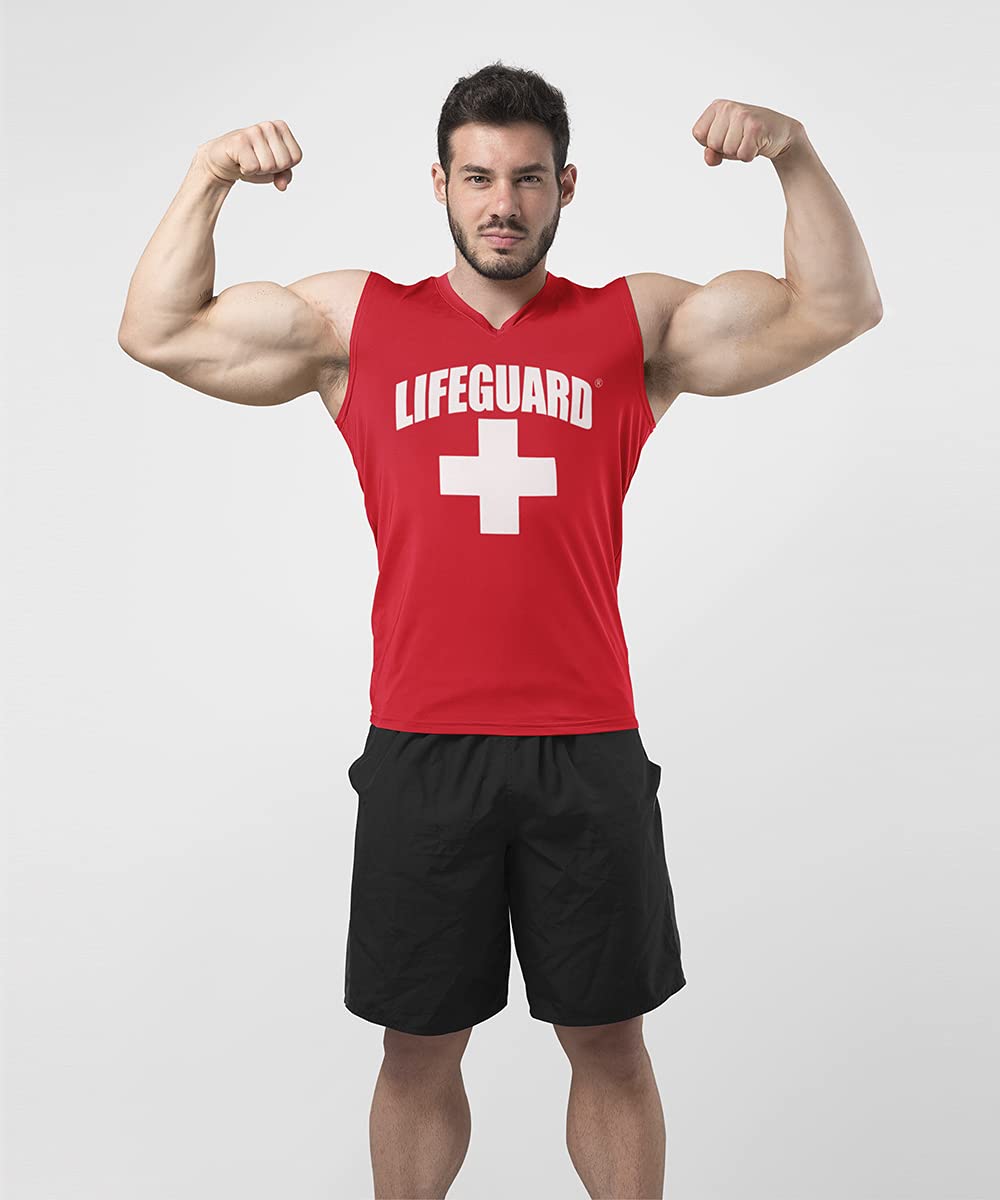 LIFEGUARD Officially Licensed Muscle Tank, Tee Shirt for Men, Adults, Unisex. - Image 3