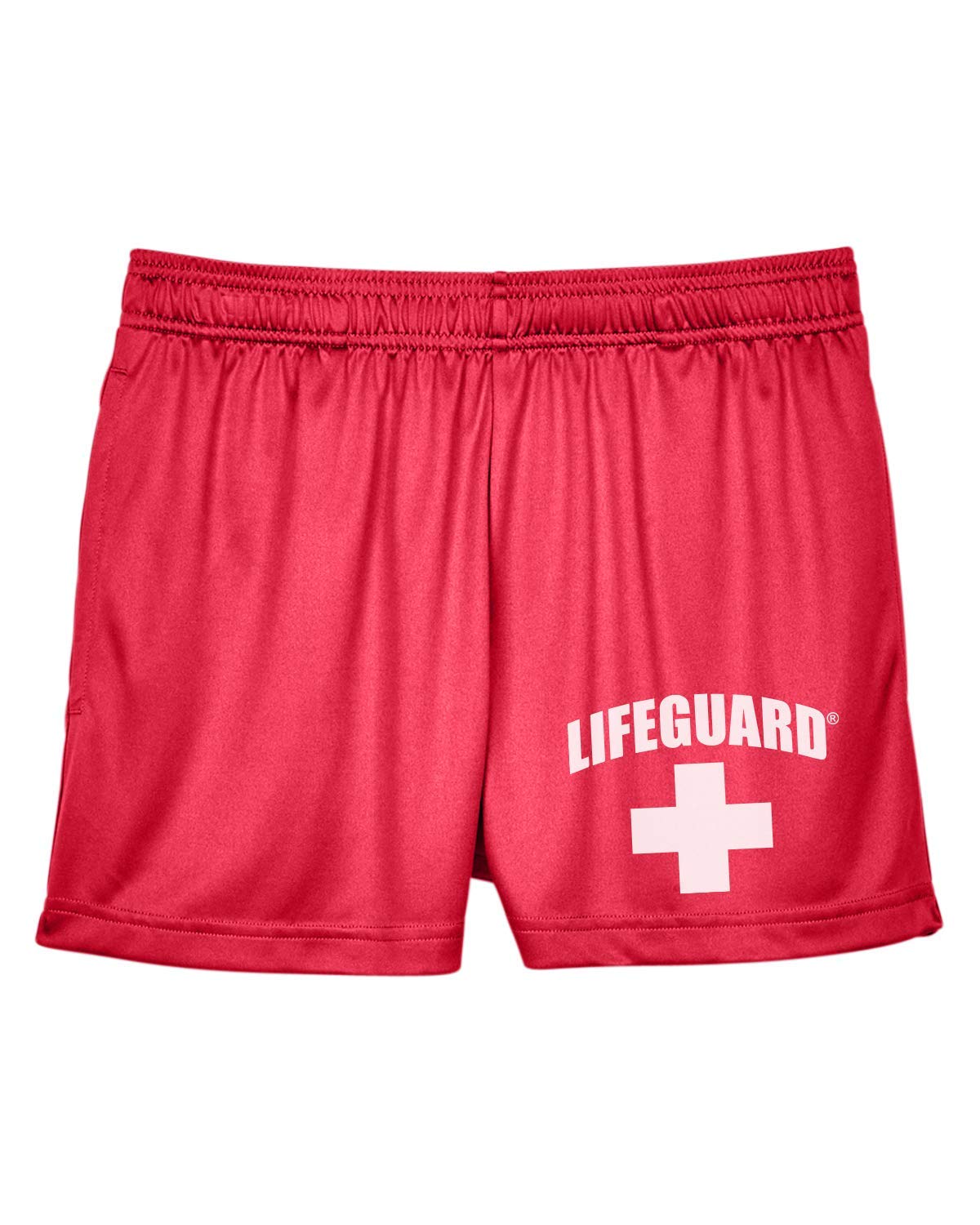 LIFEGUARD Officially Licensed Womens Active Running Performance Shorts Moisture Wicking - Image 4