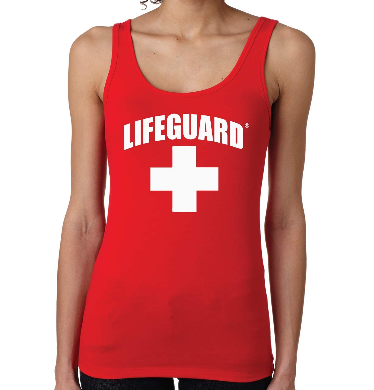 LIFEGUARD Officially Licensed Womens Printed Tank Top Cotton