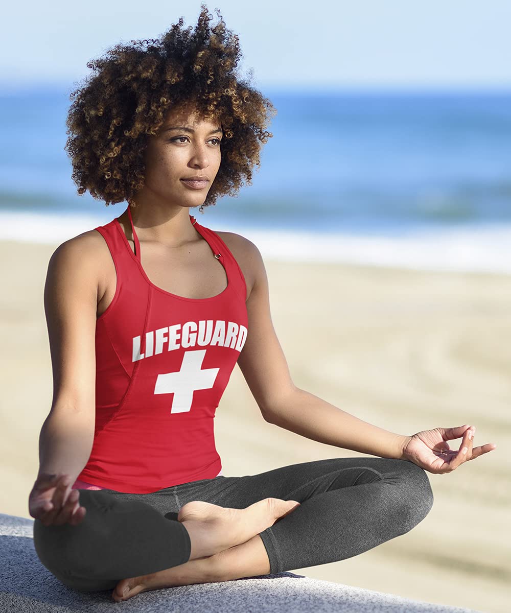 LIFEGUARD Officially Licensed Womens Printed Tank Top Cotton - Image 2