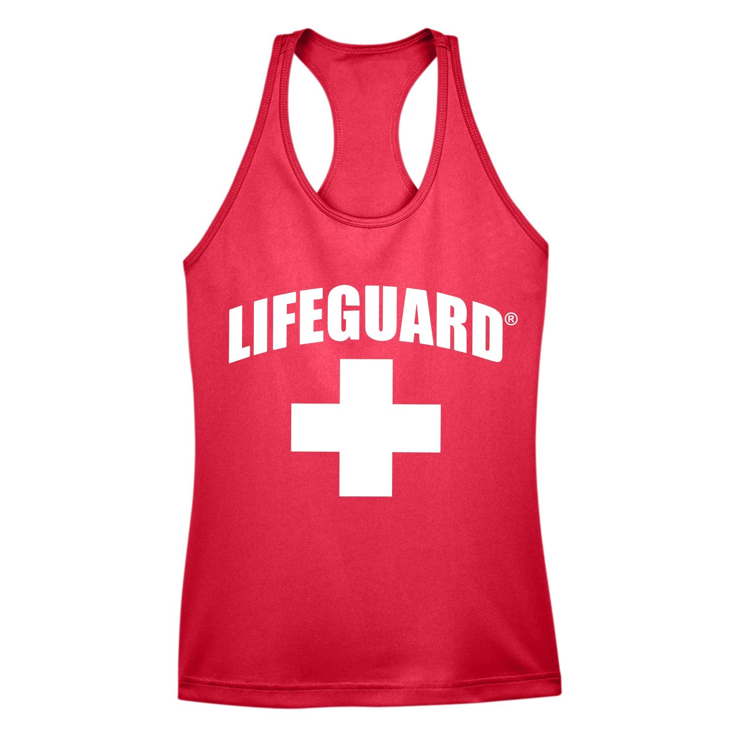 LIFEGUARD Officially Licensed Workout Active Racerback Tank Moisture Wicking Ladies, Women. Ideal for Yoga, Gym, Fitness. - Image 4