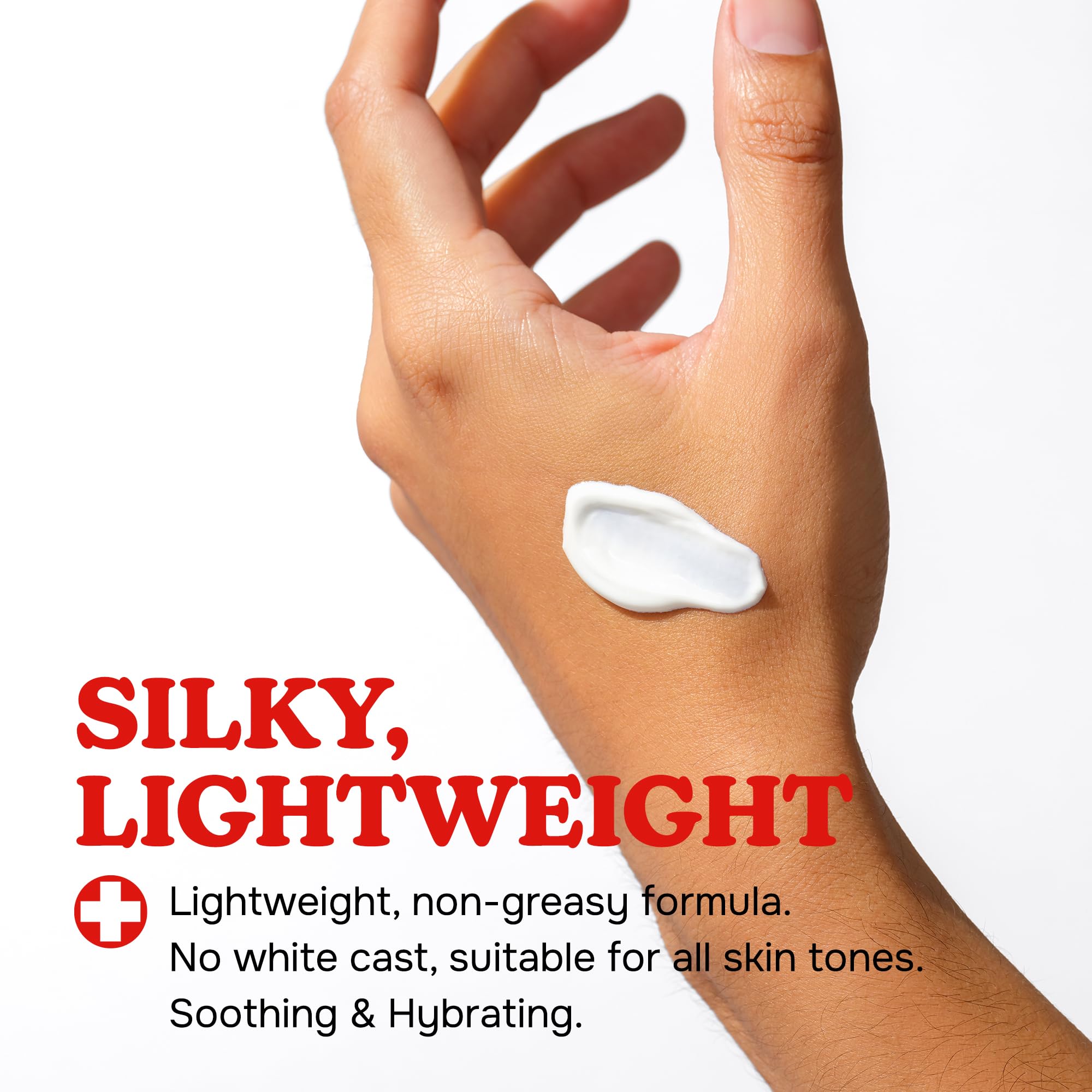 Lifeguard SPF 50 Sunscreen Lotion - Daily Broad Spectrum Face and Body Sunscreen, No White Cast, Hydrating Finish, For All Skin Types, Water Resistant, Reef Safe - 8 fl. oz. - Image 3