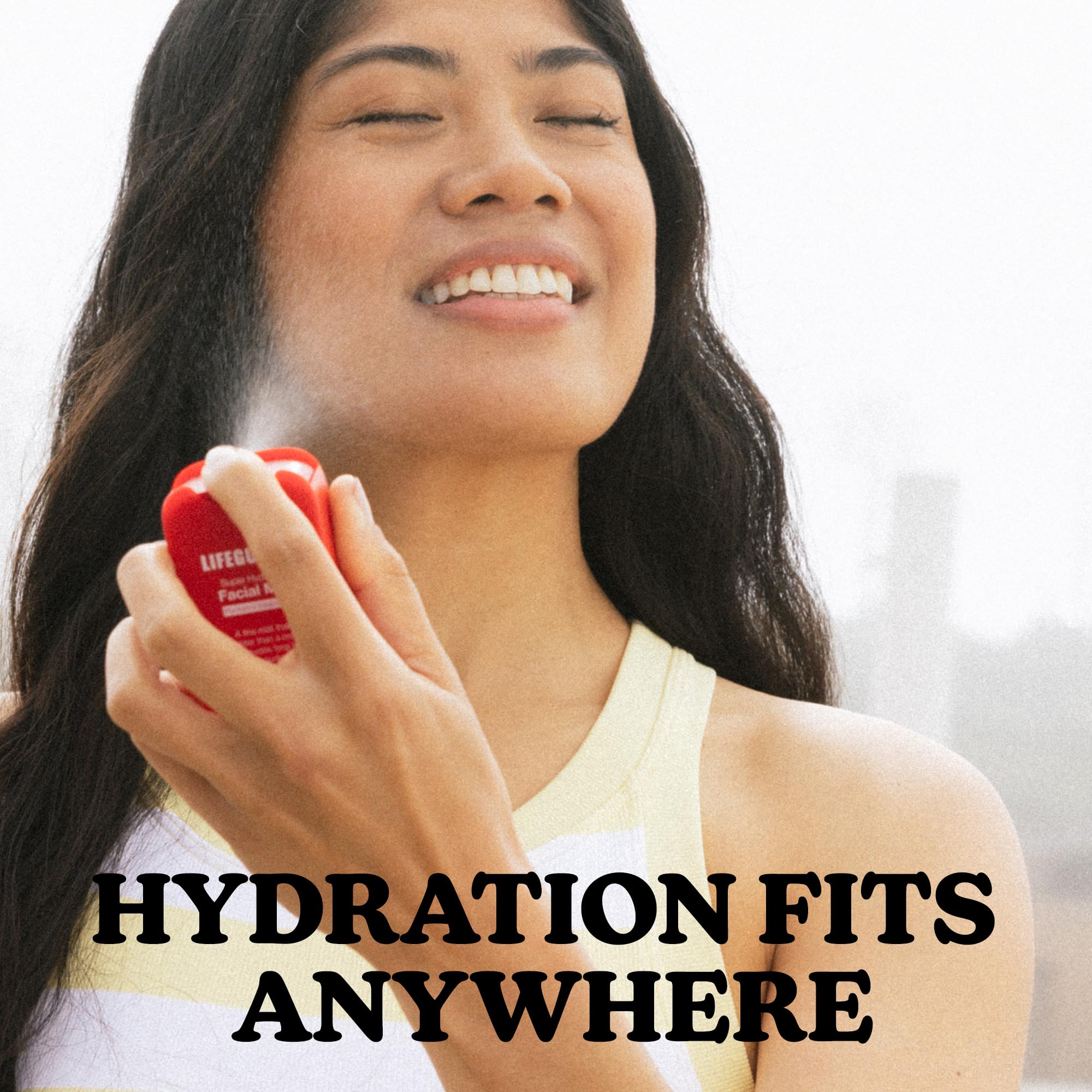 LIFEGUARD Super Hydrating Facial Mist - Vitamin B Infused, Face Mist Hydrating Spray for All Skin Types, Light-weight Face Moisturizer - 1.25 fl. oz. - Image 3