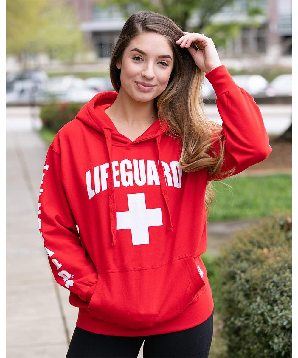 LIFEGUARD Women's Hoodie Sweatshirt Authentic - Image 3
